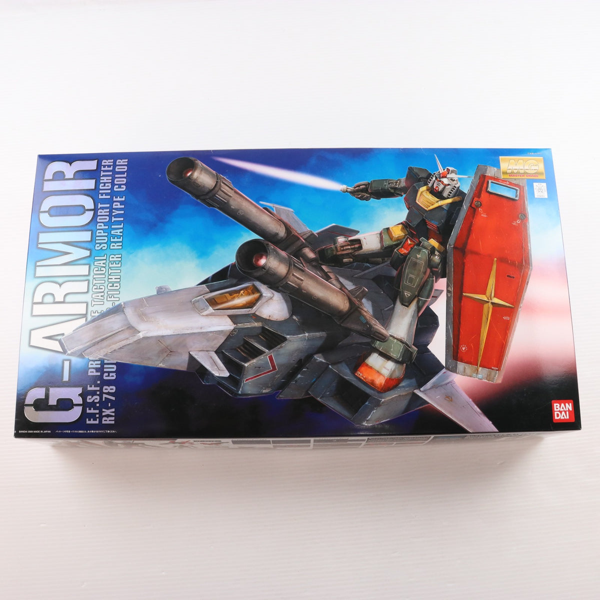 【中古即納】[PTM] MG 1/100 Gアーマー リアルタイプカラー 機動戦士ガンダム プラモデル(0158763) バンダイ(20090625)