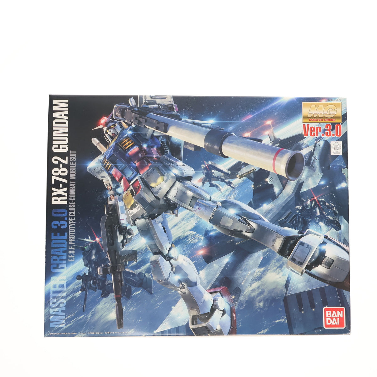 【中古即納】[PTM] MG 1/100 RX-78-2 ガンダム Ver.3.0 機動戦士ガンダム プラモデル(0183655) バンダイ(20180127)