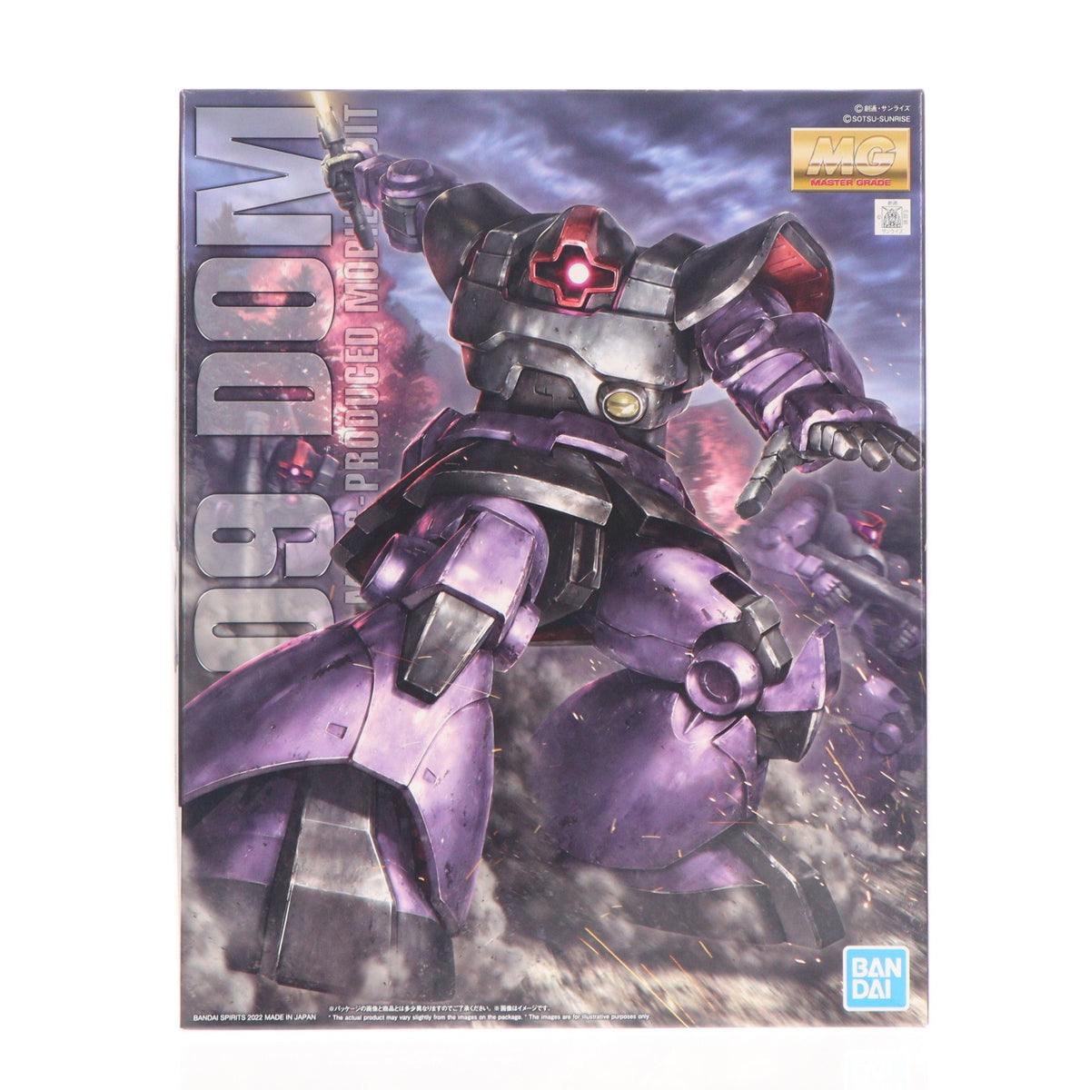 【中古即納】[PTM] MG 1/100 MS-09 ドム 機動戦士ガンダム プラモデル(5062171) バンダイスピリッツ(20220211)