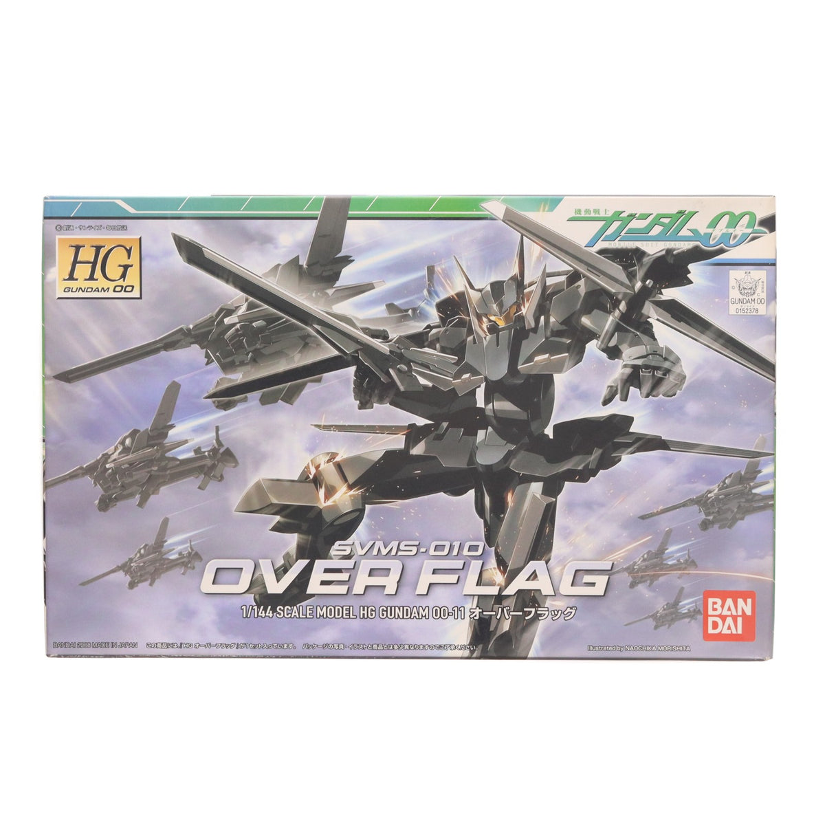 【中古即納】[PTM] HG 1/144 SVMS-010 オーバーフラッグ 機動戦士ガンダム00(ダブルオー) プラモデル(0152378) バンダイ(20080331)
