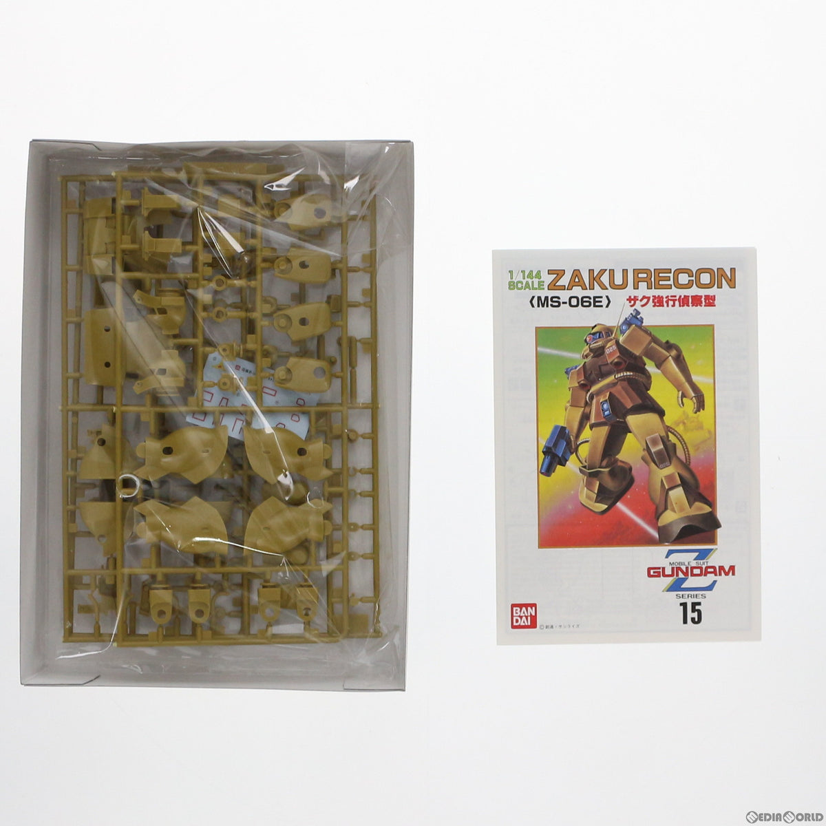 【中古即納】[PTM] 1/144 MS-06E ザク強行偵察型 機動戦士Zガンダム プラモデル バンダイ(20160929)