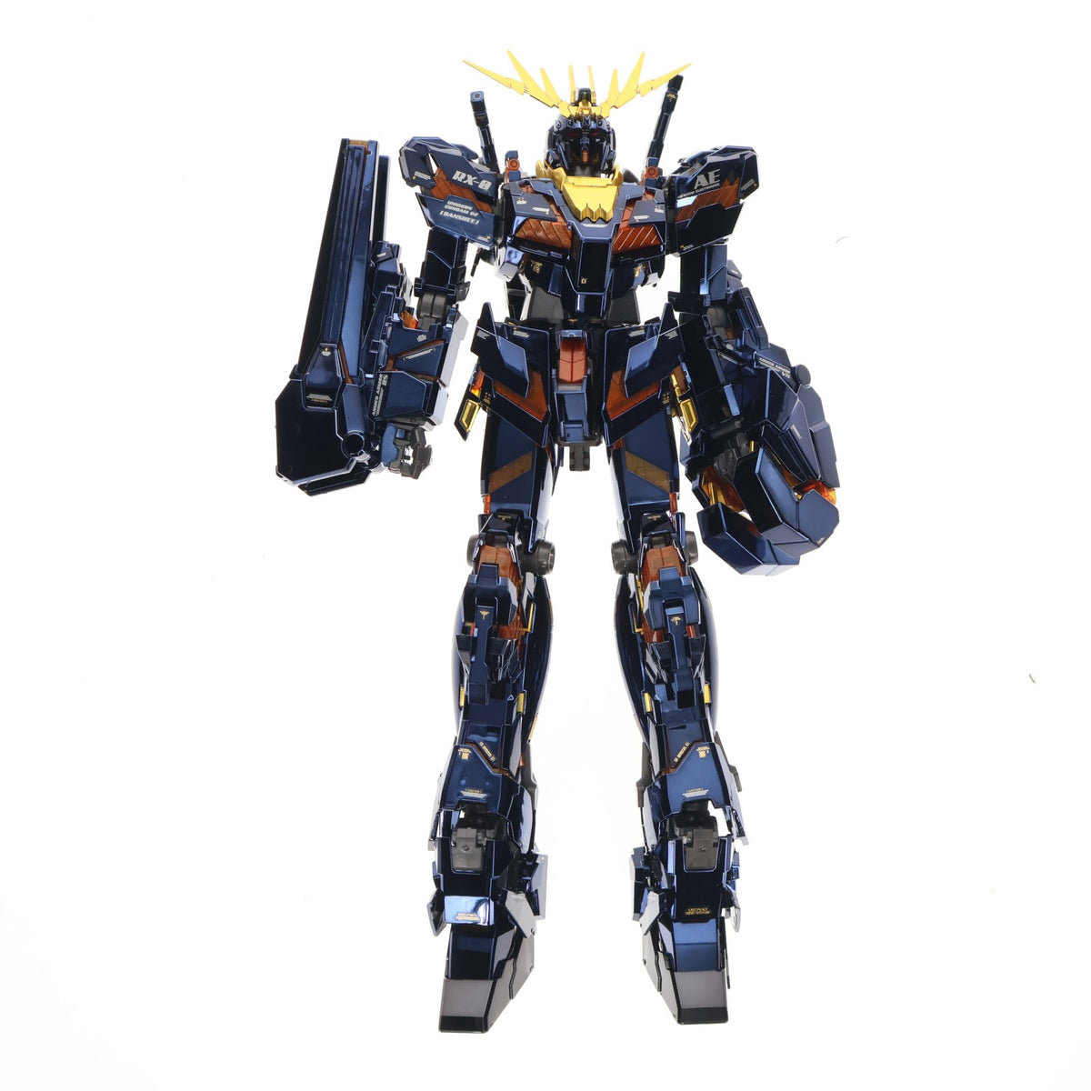 【中古即納】[PTM] MG 1/100 RX-0 ユニコーンガンダム2号機 バンシィ チタニウムフィニッシュver. 機動戦士ガンダムUC(ユニコーン) プラモデル(0180775) バンダイ(20121229)