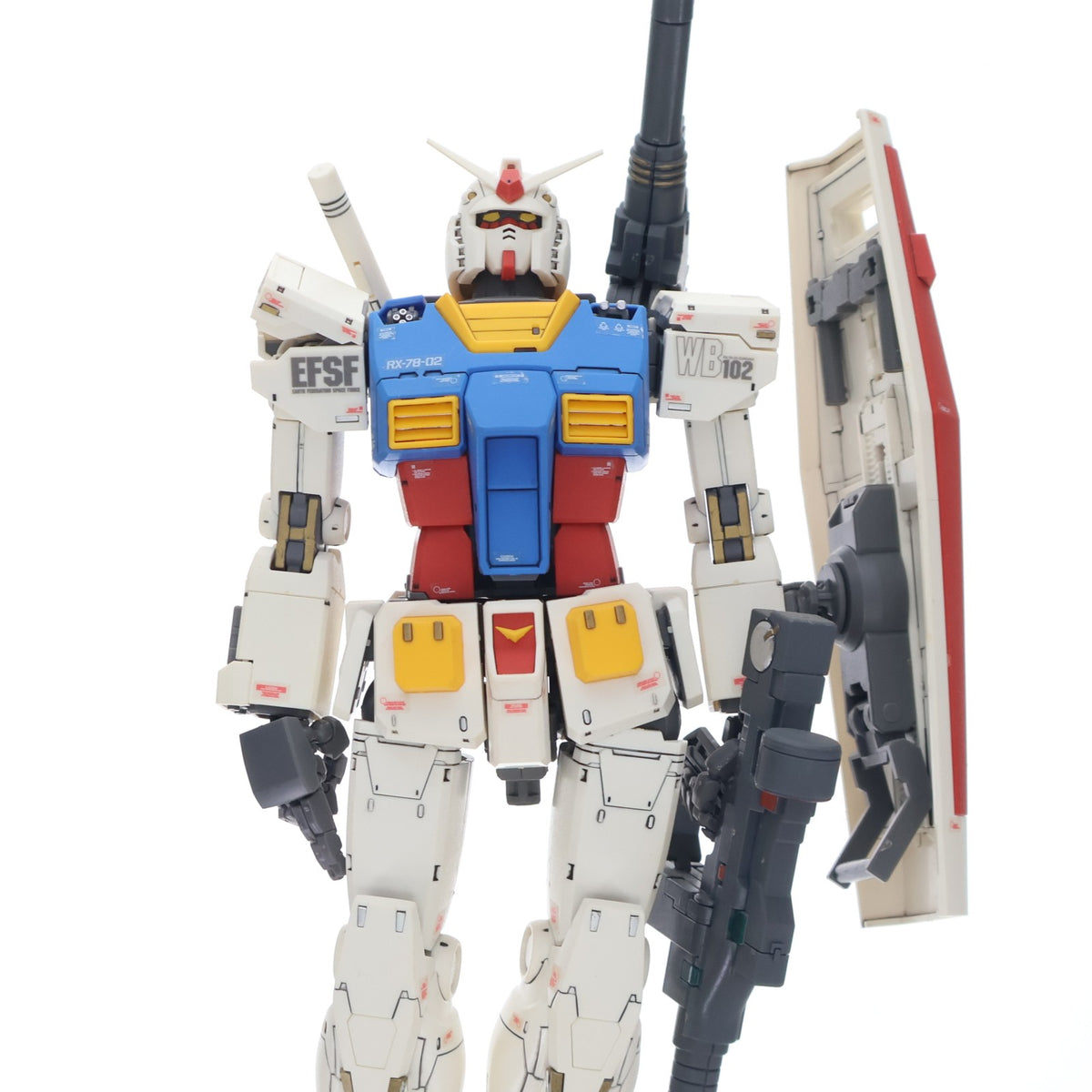 【中古即納】[PTM] MG 1/100 RX-78-2 ガンダム 機動戦士ガンダム THE ORIGIN(ジオリジン) プラモデル(5062847) バンダイスピリッツ(20210729)