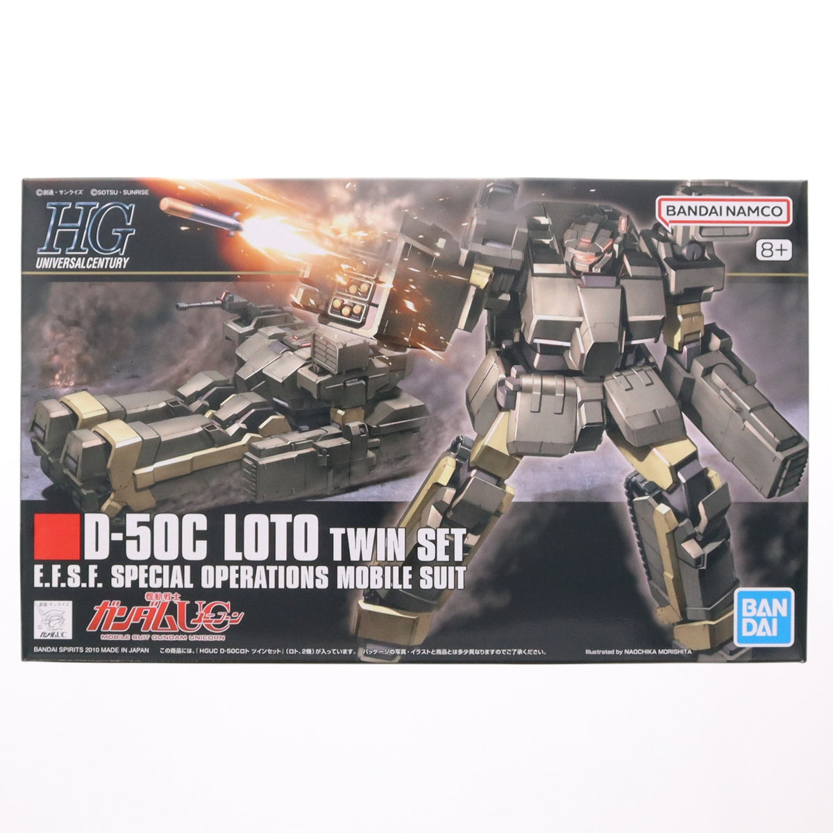 【中古即納】[PTM] (再販) HGUC 1/144 ロト ツインセット 機動戦士ガンダムUC(ユニコーン) プラモデル バンダイスピリッツ(20260711)
