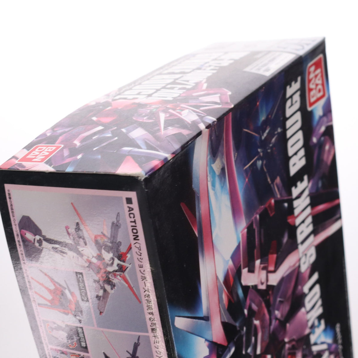【中古即納】[PTM] HGCE 1/144 MBF-02+AQM/E-X01 ストライクルージュ 機動戦士ガンダムSEED(シード) シリーズ No.176 プラモデル(0189162) バンダイ(20180824)