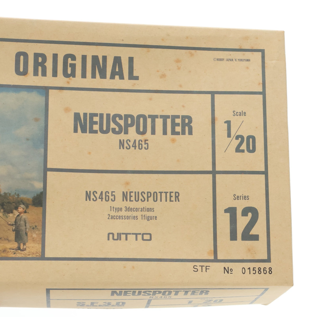 【中古即納】[PTM] S.F.3.D. ORIGINAL シリーズ12 1/20 NEUSPOTTER NS465 プラモデル(24116) 日東科学(NITTO)(20220328)