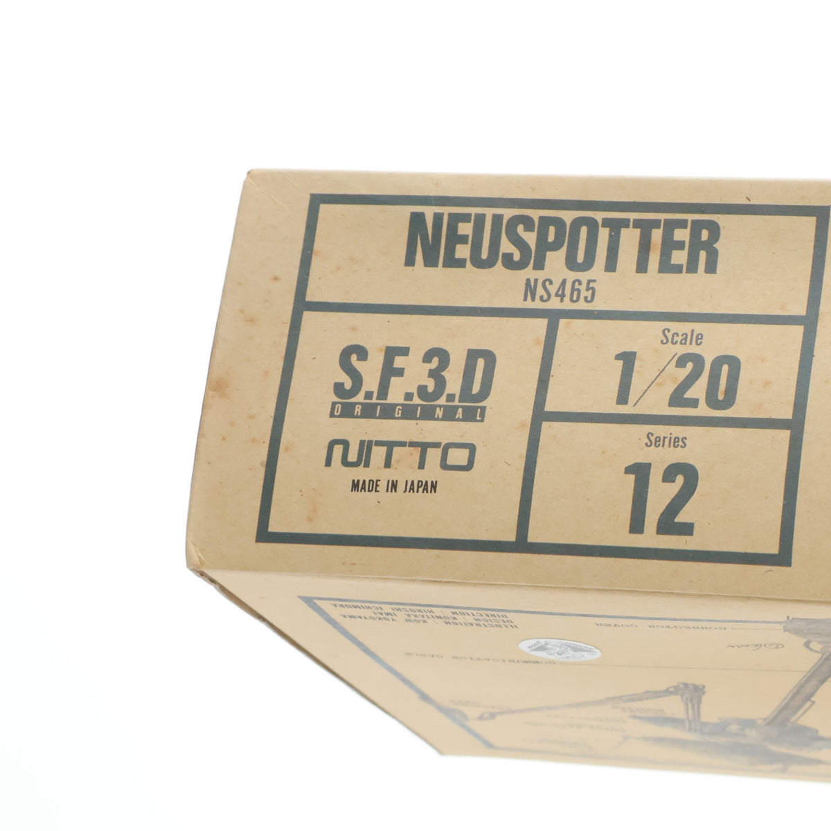 【中古即納】[PTM] S.F.3.D. ORIGINAL シリーズ12 1/20 NEUSPOTTER NS465 プラモデル(24116) 日東科学(NITTO)(20220328)