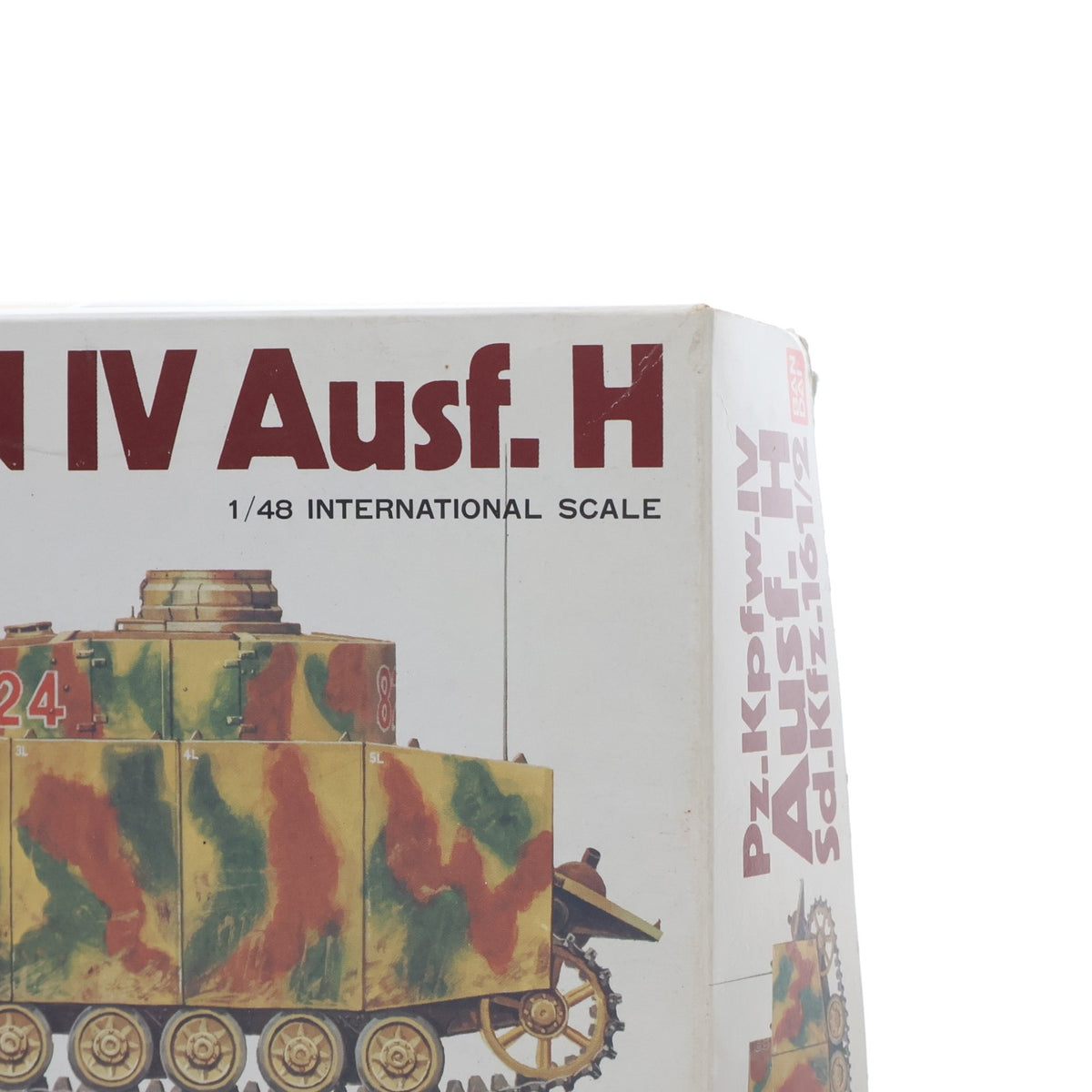 【中古即納】[PTM] No.18 1/48 ドイツ 4号戦車H型 プラモデル(0055599) バンダイ(19961231)