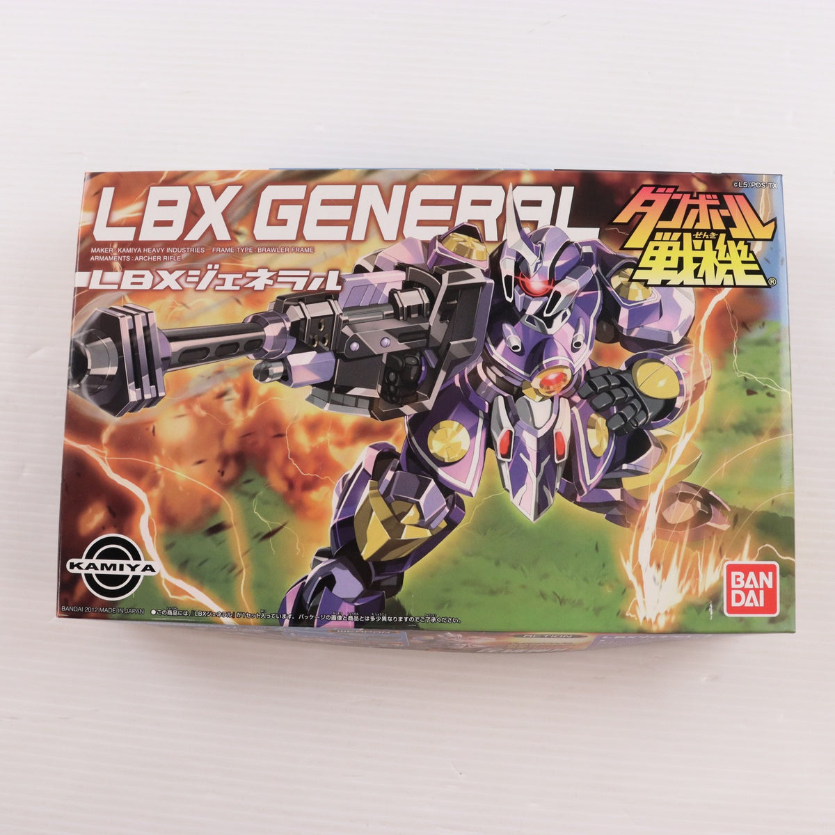 【中古即納】[PTM] 034 LBX ジェネラル ダンボール戦機 プラモデル バンダイ(20121020)