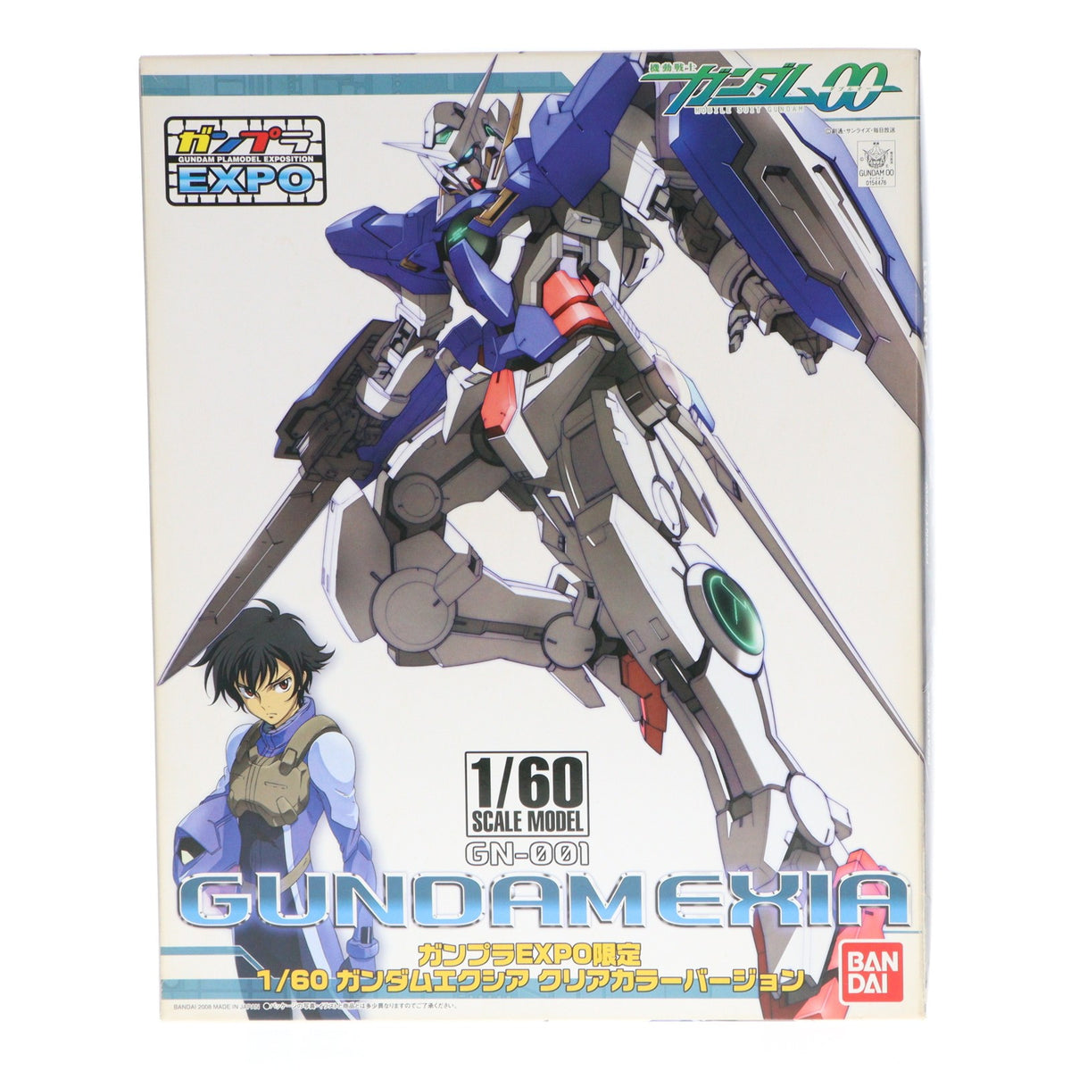 【中古即納】[PTM] ガンプラEXPO限定 1/60 GN-001 ガンダムエクシア クリアカラーVer. 機動戦士ガンダム00(ダブルオー) プラモデル バンダイ(20081231)