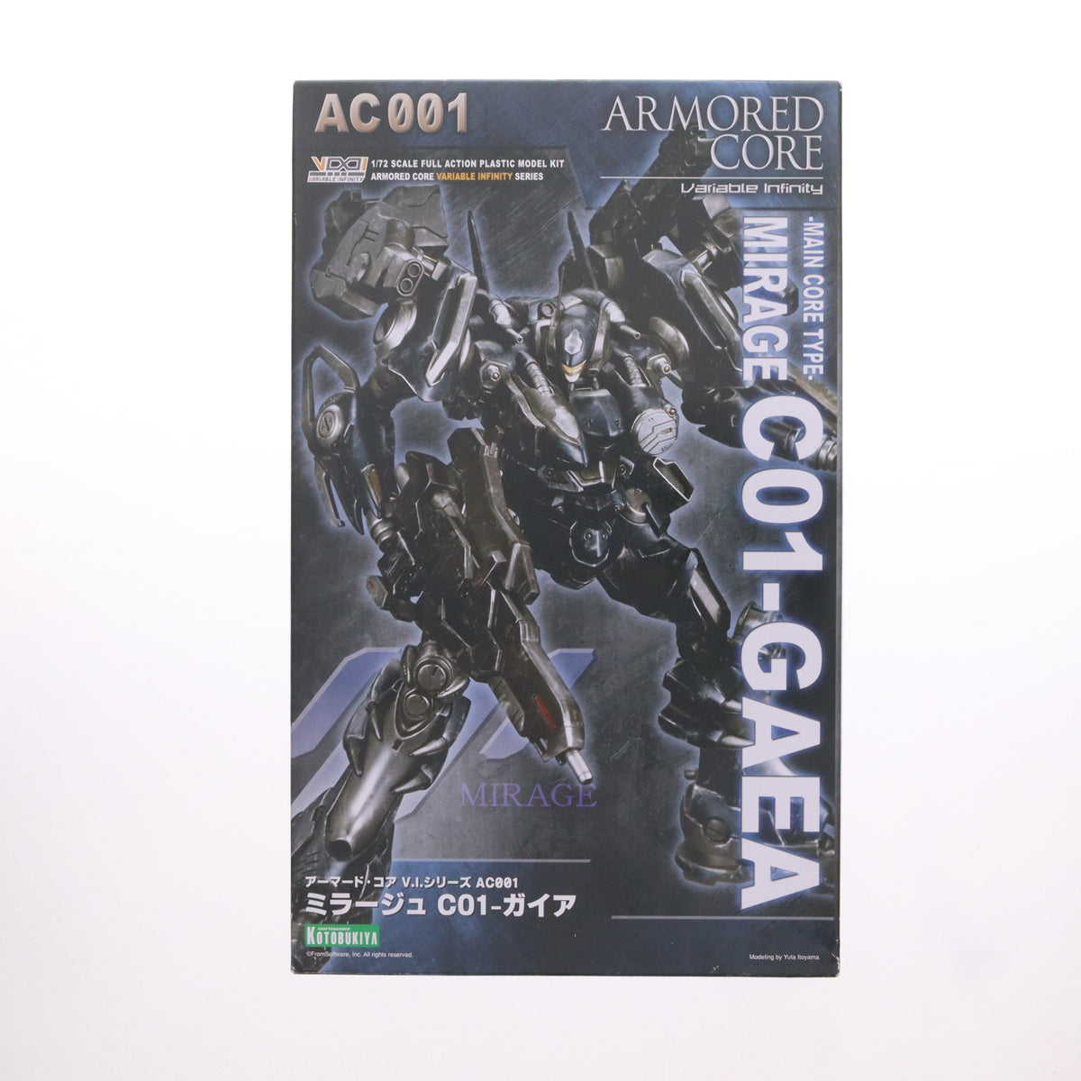 【中古即納】[PTM] (再々販) V.I.シリーズ 1/72 ミラージュ C01-GAEA ARMORED CORE NEXUS(アーマード・コア ネクサス) プラモデル(VI031X) コトブキヤ(20250630)
