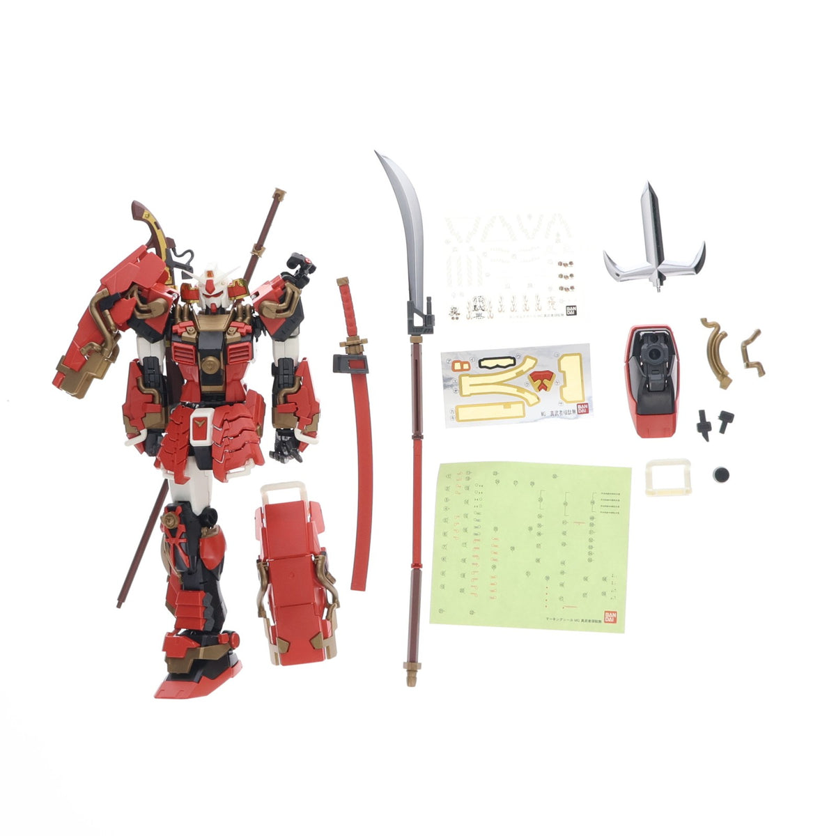 【中古即納】[PTM] MG 1/100 真武者頑駄無 ガンダム無双 プラモデル(0153804) バンダイ(20080630)