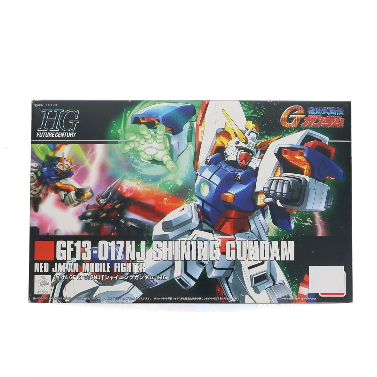 【中古即納】[PTM] HGFC 1/144 シャイニングガンダム 機動武闘伝Gガンダム プラモデル バンダイ(20180824)
