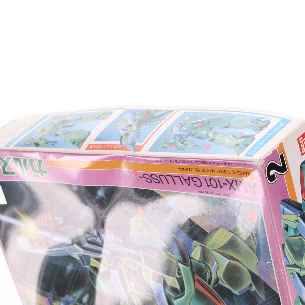 【中古即納】[PTM] 1/144 AMX-101 ガルスJ 機動戦士ガンダムZZ(ダブルゼータ) シリーズ No.2 プラモデル(0006148) バンダイ(19940131)