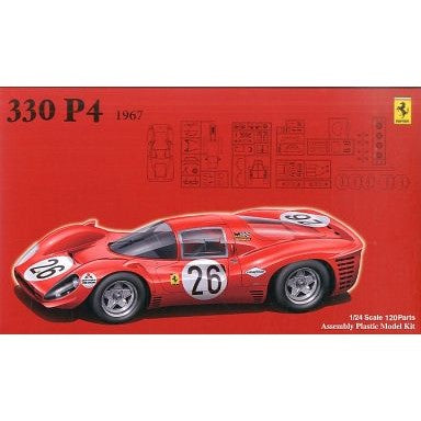 【中古即納】[PTM] リアルスポーツカーシリーズ No.48 1/24 フェラーリ 330P4 プラモデル(125756) フジミ模型(FUJIMI)(20130728)