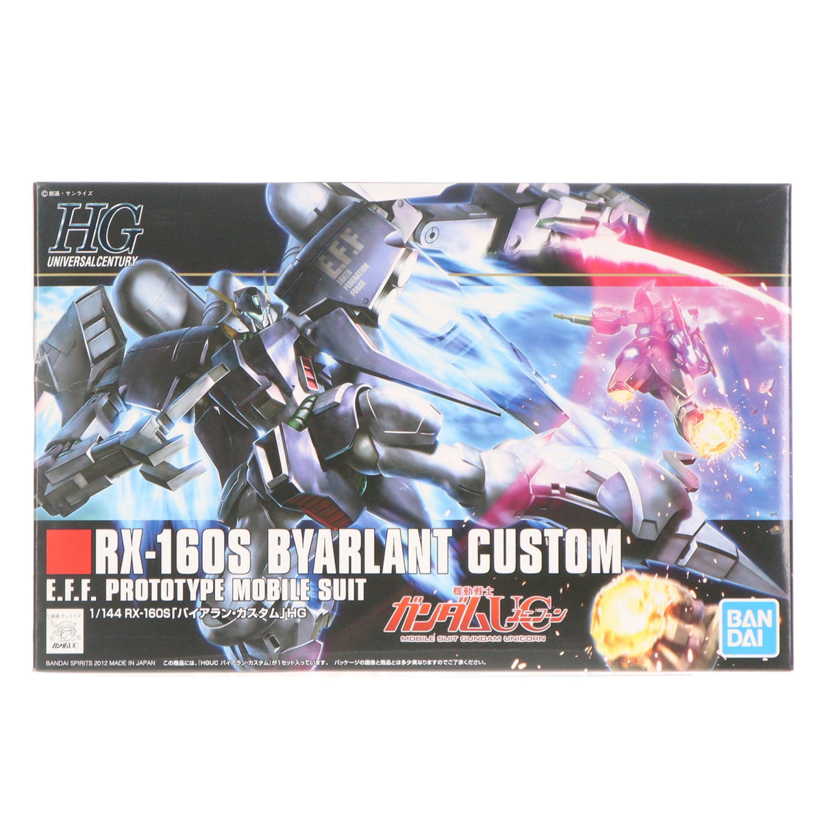 【中古即納】[PTM] HGUC 1/144 RX-160S バイアラン・カスタム 機動戦士ガンダムUC(ユニコーン) プラモデル(5055609) バンダイスピリッツ(20200919)