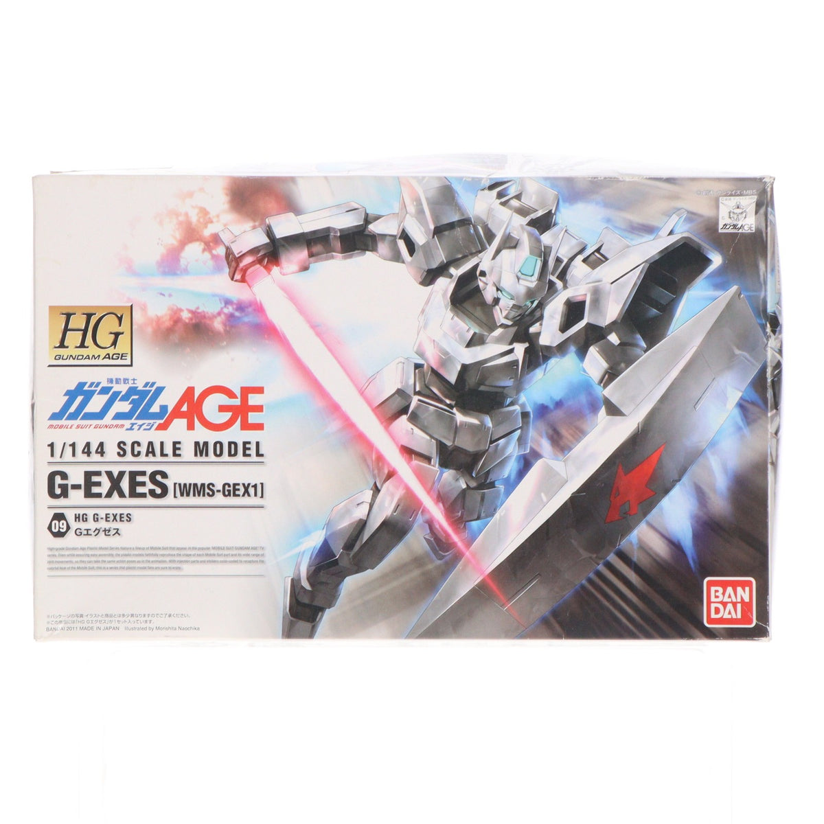 【中古即納】[PTM] HG 1/144 WMS-GEX1 Gエグゼス 機動戦士ガンダムAGE(エイジ) プラモデル(0172819) バンダイ(20200430)
