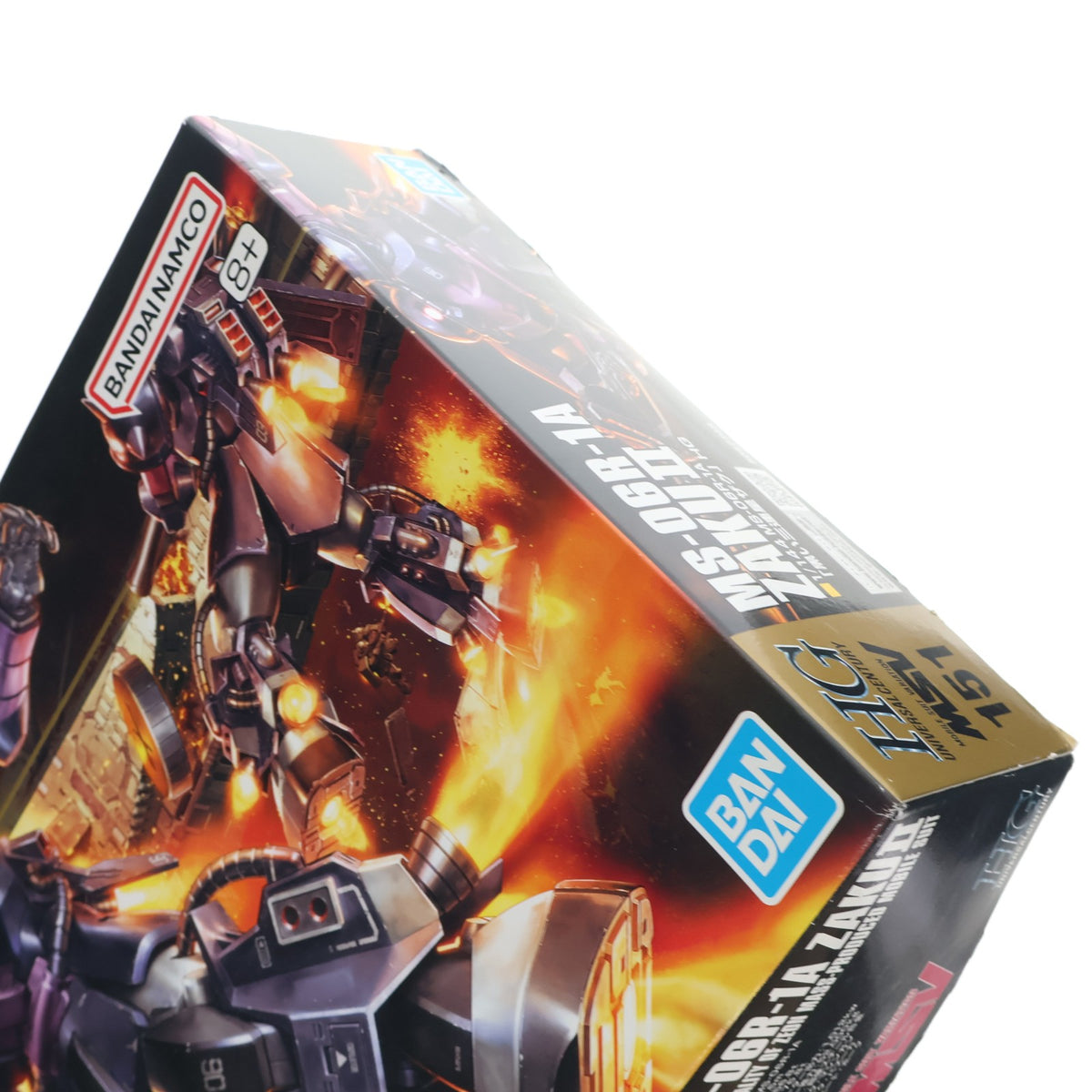 【中古即納】[PTM] (再販) HGUC 1/144 MS-06R-1A 黒い三連星ザクII 機動戦士ガンダム MSV プラモデル バンダイスピリッツ(20240724)