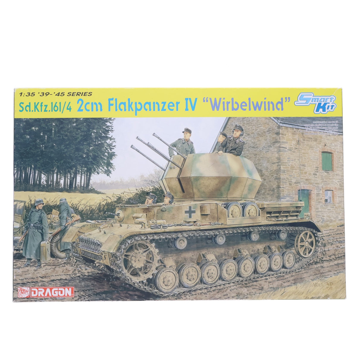 【中古即納】[PTM] '39-'45 SERIES 1/35 ドイツVI号対空戦車 ヴィルベルヴィンド プラモデル(6540) DRAGON(ドラゴン)(20111203)