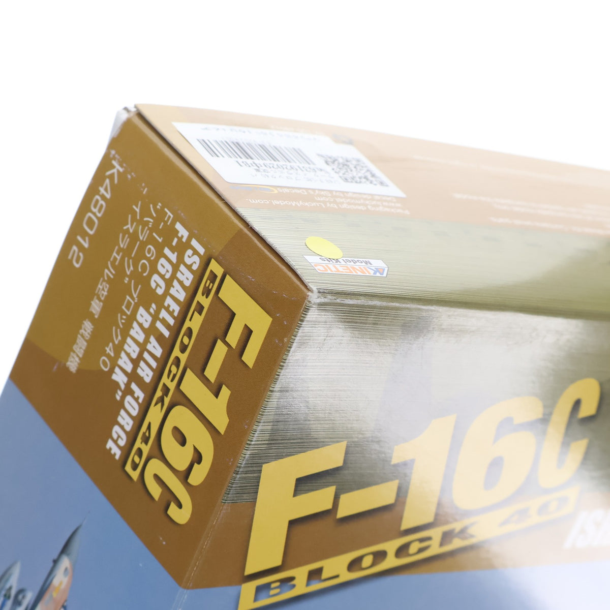 【中古即納】[PTM] 1/48 F-16C ブロック40 バラーク イスラエル空軍 戦闘機 プラモデル(K48012) KINETIC(キネティック)(20090531)