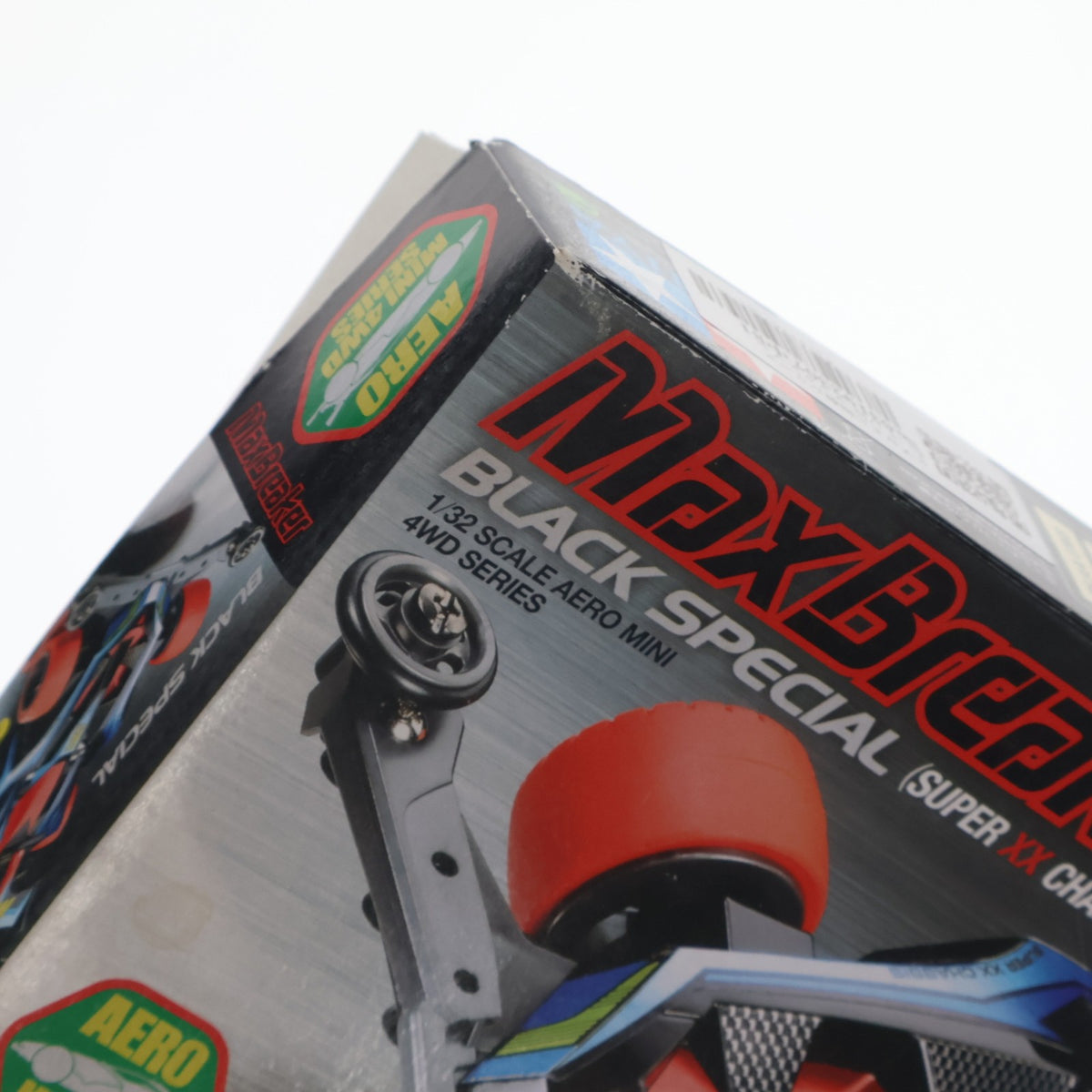【中古即納】[PTM] エアロミニ四駆シリーズ No.18 1/32 マックスブレイカーブラックスペシャル スーパーXXシャーシ プラモデル(19618) タミヤ(20111007)