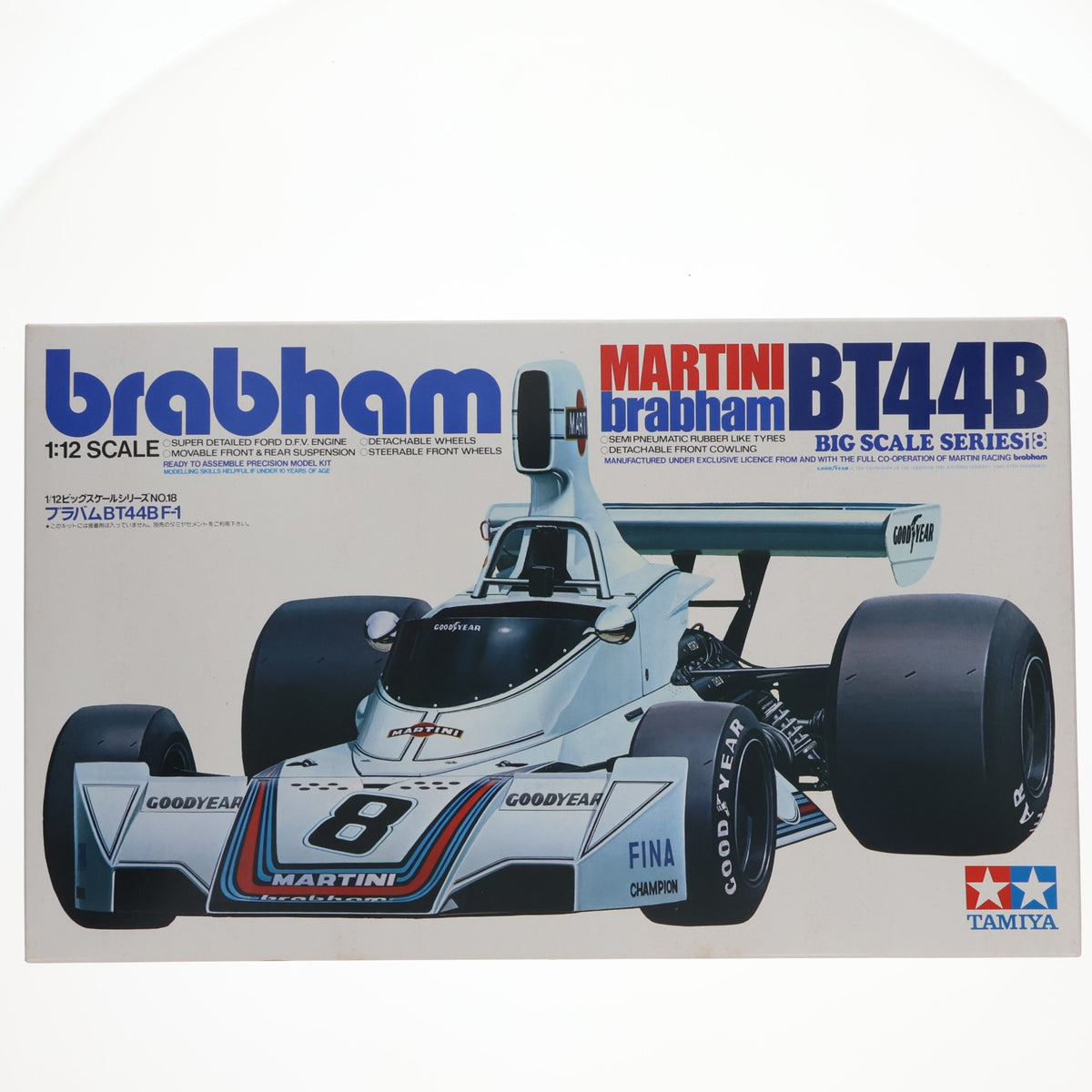 【中古即納】[PTM] ビッグスケールシリーズ No.18 1/12 ブラバム BT44B F-1 プラモデル(12018) タミヤ(19991231)