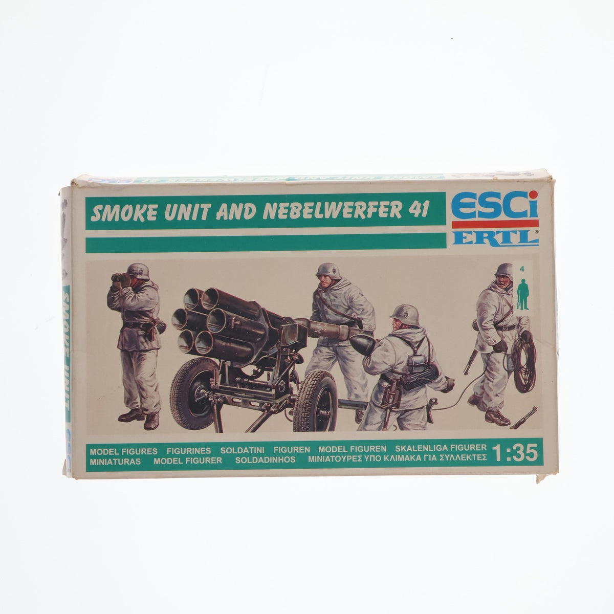 【中古即納】[PTM] 1/35 NEBELWERFER 41 GERMAN SMOKE-UNIT プラモデル(5001) ESCI/ERTL(19991231)