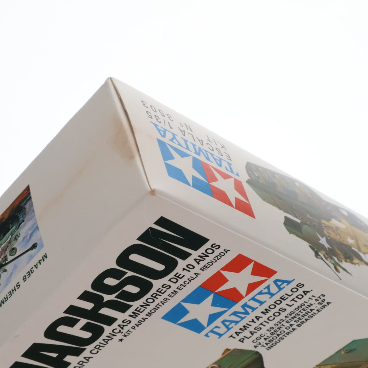 【中古即納】[PTM] 1/35 U.S.TANK DESTROYER M36 JACKSON -アメリカ軍駆逐戦車 M36 ジャクソン- ディスプレイモデル ブラジル版 プラモデル(3503)(19991231)