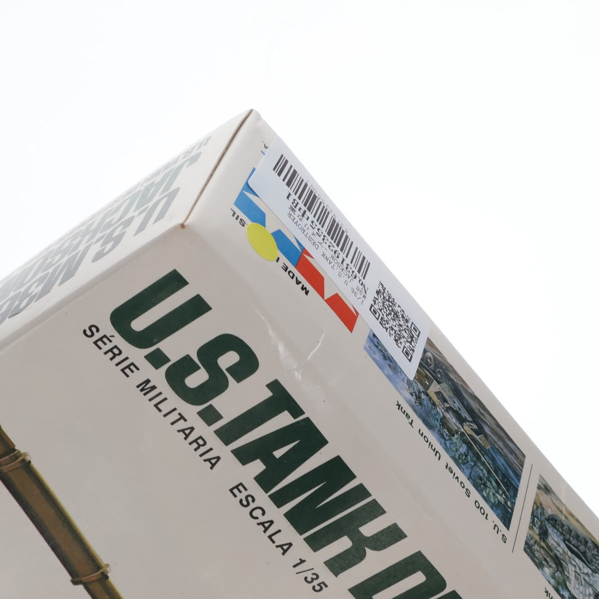 【中古即納】[PTM] 1/35 U.S.TANK DESTROYER M36 JACKSON -アメリカ軍駆逐戦車 M36 ジャクソン- ディスプレイモデル ブラジル版 プラモデル(3503)(19991231)