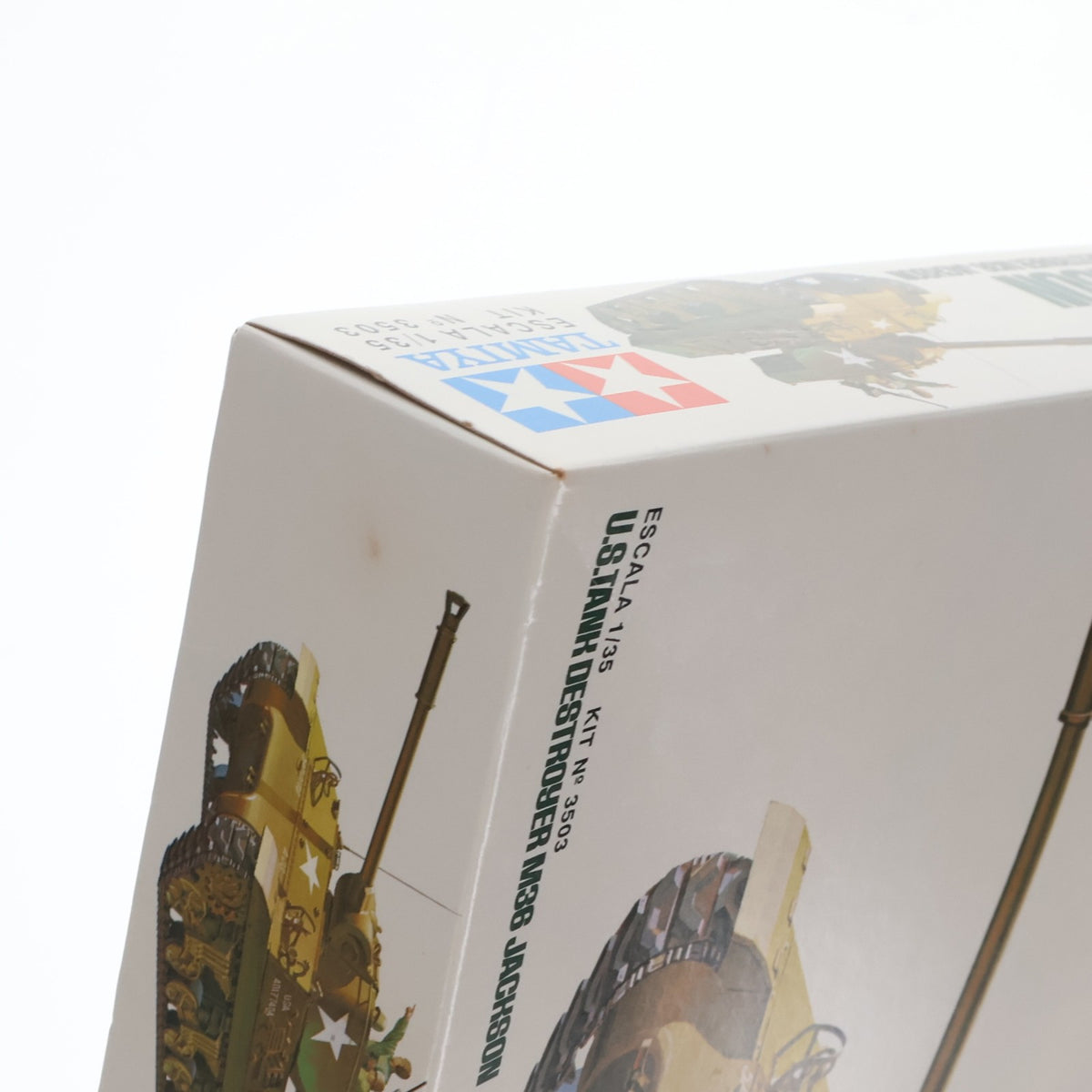 【中古即納】[PTM] 1/35 U.S.TANK DESTROYER M36 JACKSON -アメリカ軍駆逐戦車 M36 ジャクソン- ディスプレイモデル ブラジル版 プラモデル(3503)(19991231)