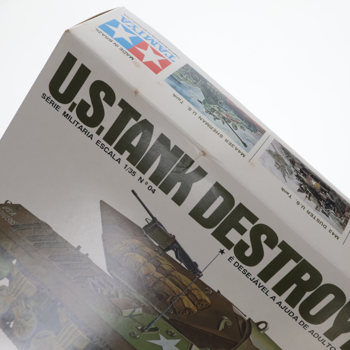 【中古即納】[PTM] 1/35 アメリカ M10 駆逐戦車 ブラジル版 プラモデル(3504) タミヤ(19991231)