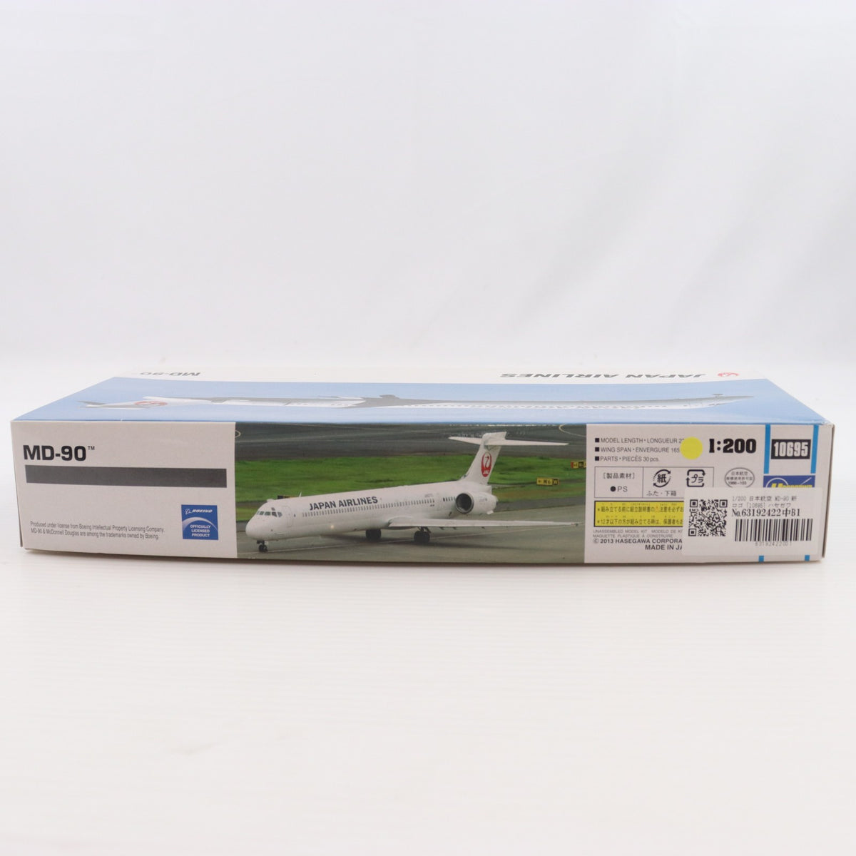 【中古即納】[PTM] 1/200 日本航空 MD-90 新ロゴ プラモデル(10695) ハセガワ(20130112)