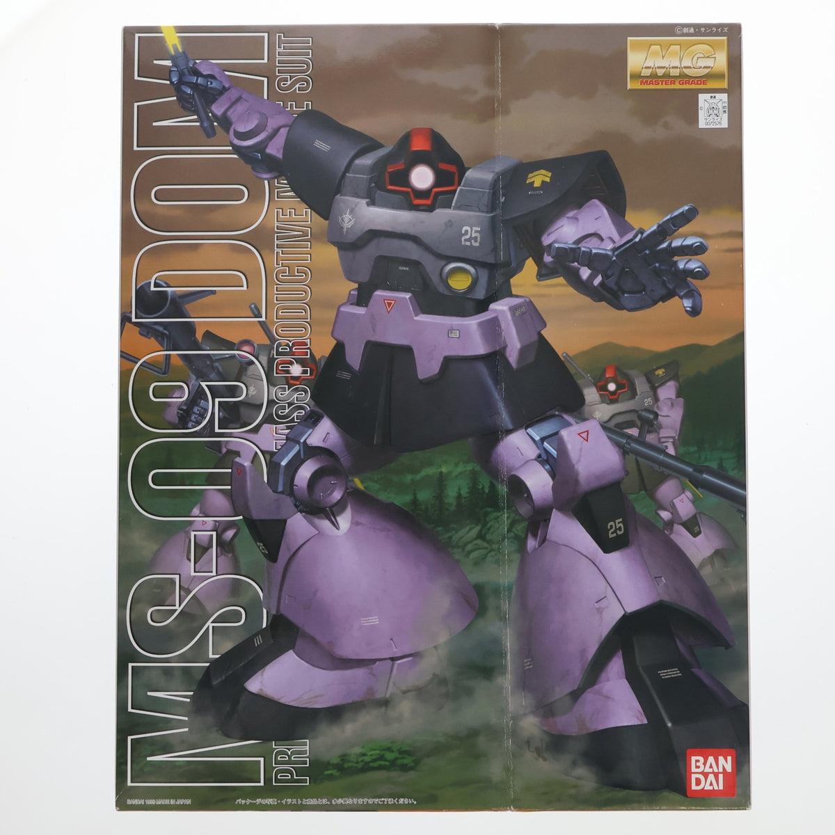 【中古即納】[PTM] MG 1/100 MS-09 ドム 機動戦士ガンダム プラモデル(0072576) バンダイ(20180127)