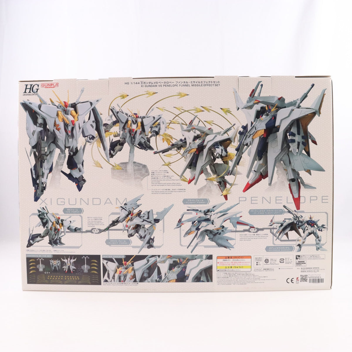 【中古即納】[PTM] HGUC 1/144 ΞガンダムVSペーネロペー ファンネル・ミサイル エフェクトセット 機動戦士ガンダム 閃光のハサウェイ プラモデル(5061332) バンダイスピリッツ(20210424)