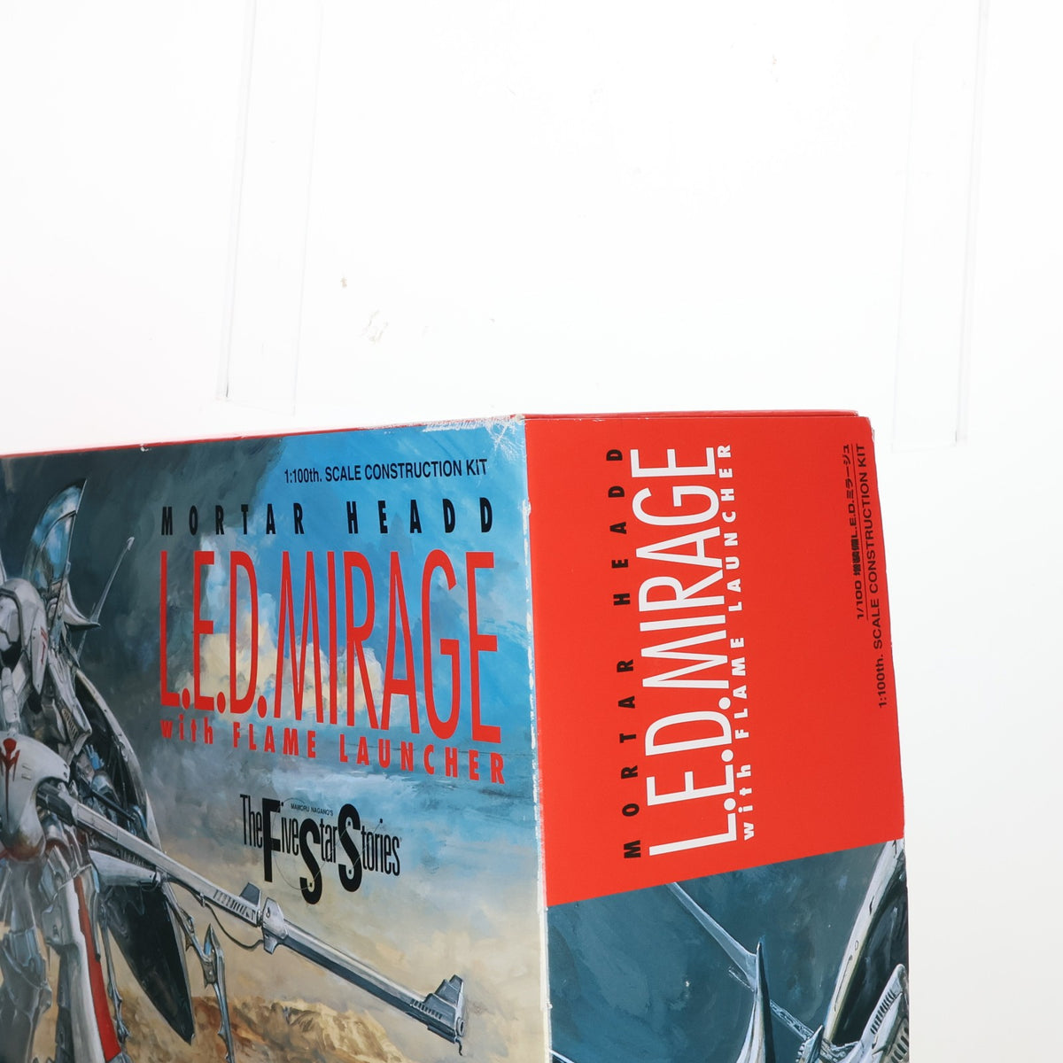 【中古即納】[PTM] 1/100 増装備レッドミラージュ ファイブスター物語 プラモデル(FS-175) ウェーブ(WAVE)(20110629)