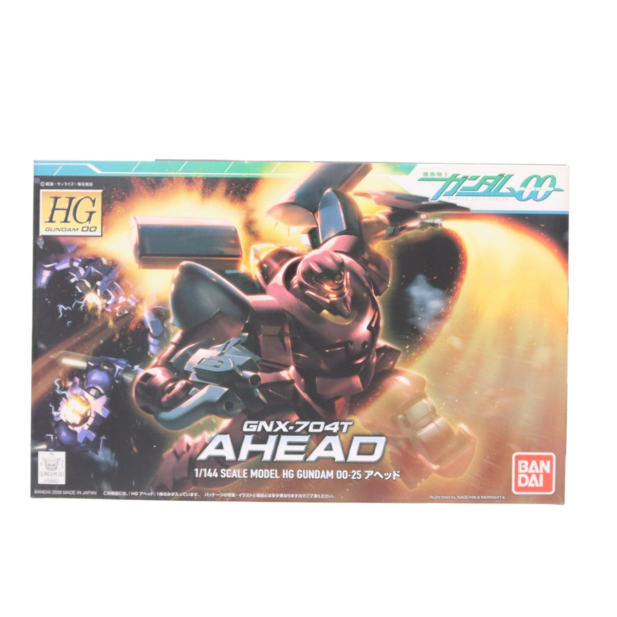 【中古即納】[PTM] HG 1/144 GNX-704T アヘッド 機動戦士ガンダム00(ダブルオー) プラモデル(0156657) バンダイ(20081107)