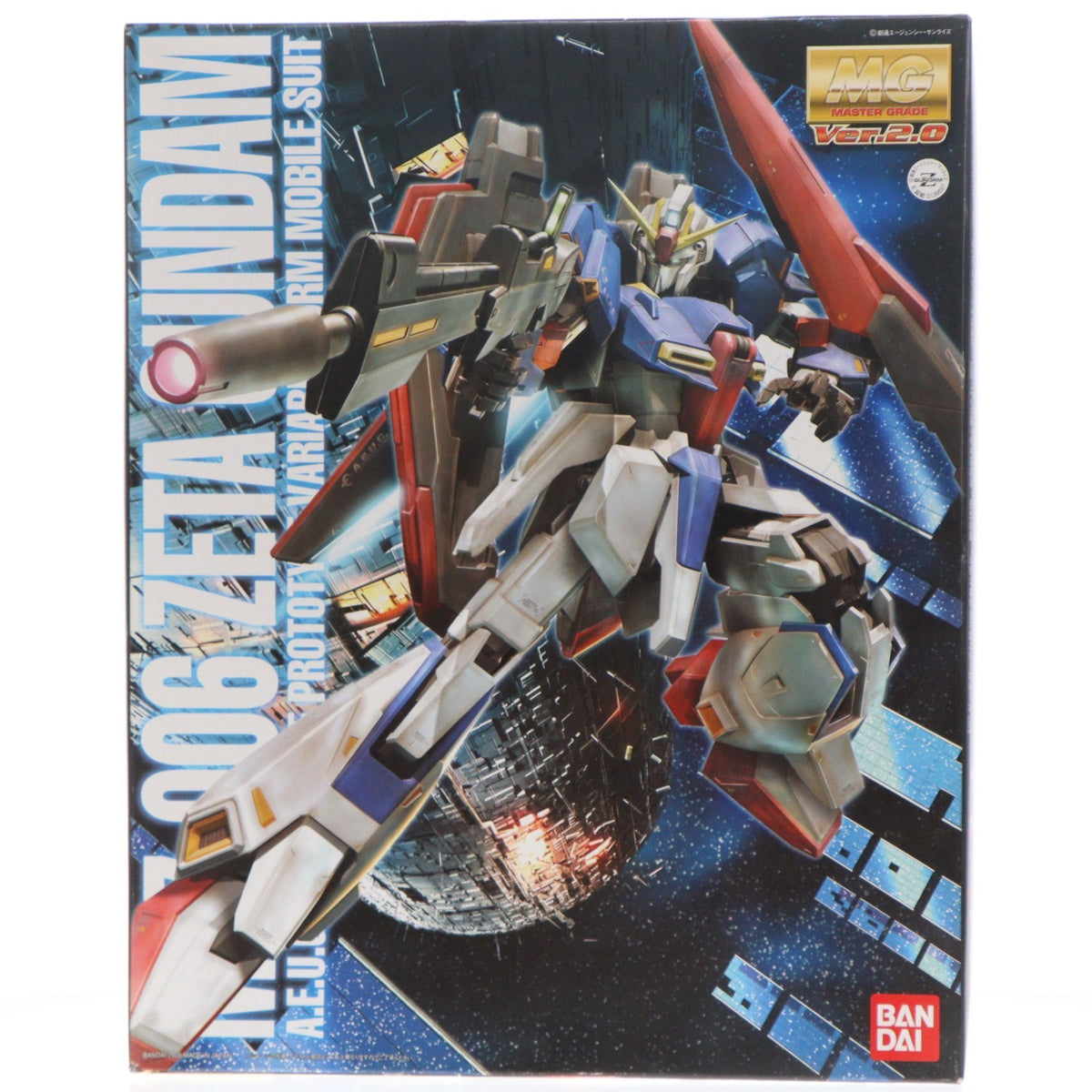 【中古即納】[PTM] MG 1/100 MSZ-006 Zガンダム Ver.2.0 機動戦士Zガンダム プラモデル(0139597) バンダイ(20180130)