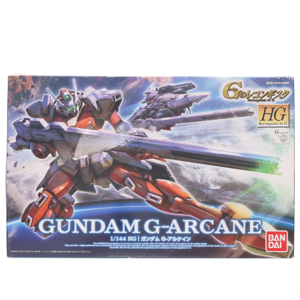 【中古即納】[PTM] HG 1/144 ガンダム G-アルケイン ガンダム Gのレコンギスタ プラモデル バンダイ(20141122)