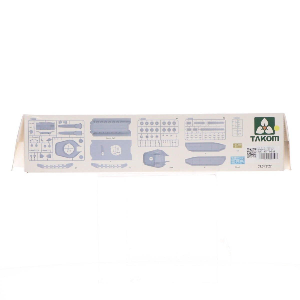【中古即納】[PTM] 1/35 ポーランド軍 PL-01 試作軽戦車 ステルスタンク プラモデル(TKO2127) TAKOM(タコム)(20190904)
