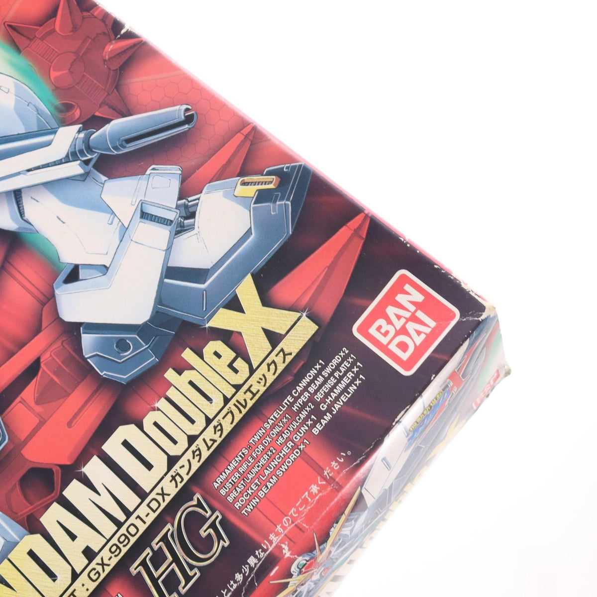 【中古即納】[PTM] HG 1/100 GX-9901-DX ガンダムダブルエックス 機動新世紀ガンダムX シリーズNo.06 プラモデル バンダイ(20180227)