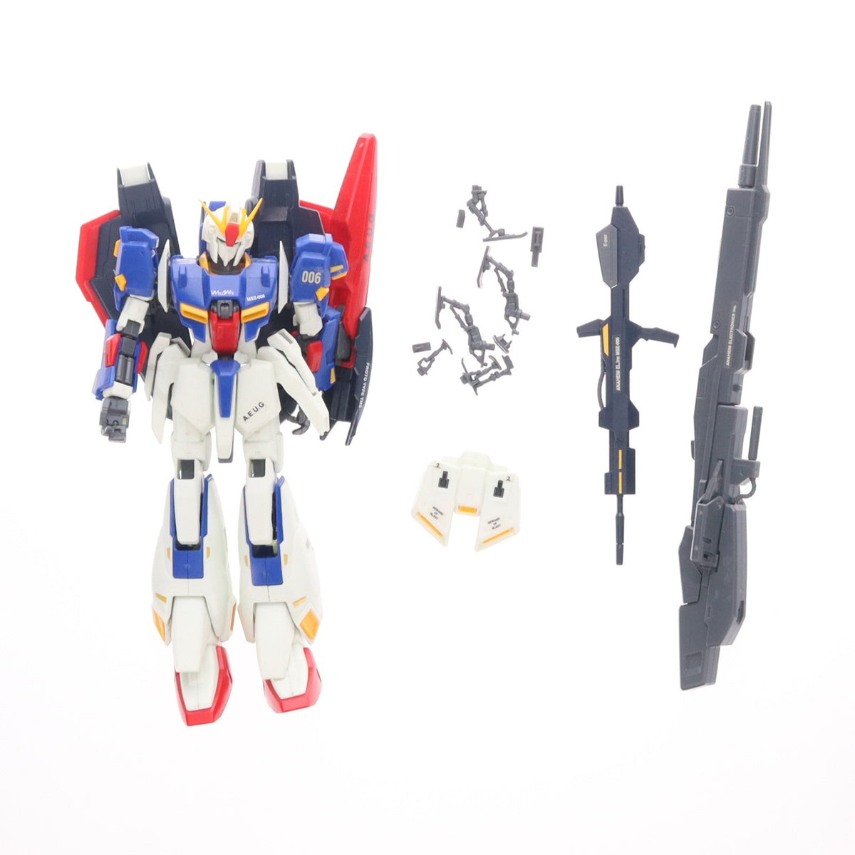 【中古即納】[PTM] MG 1/100 MSZ-006 ゼータガンダム 機動戦士Zガンダム プラモデル(0052673) バンダイ(20170802)