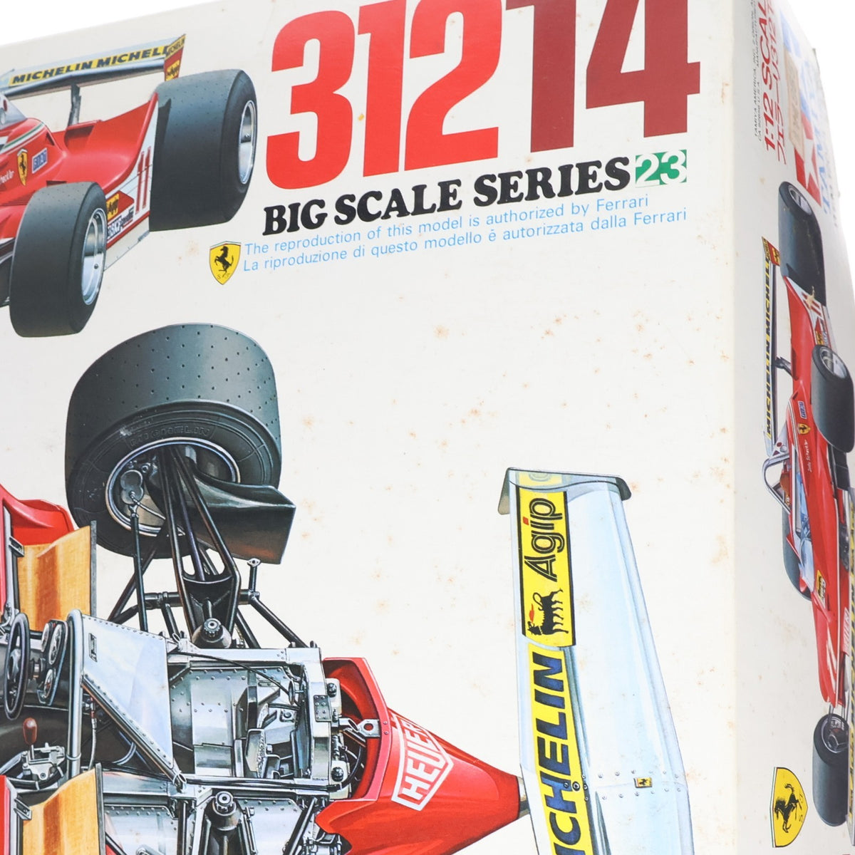 【中古即納】[PTM] ビッグスケールシリーズ No.23 1/12 フェラーリ 312T4 ディスプレイモデル プラモデル(12025) タミヤ(19891231)