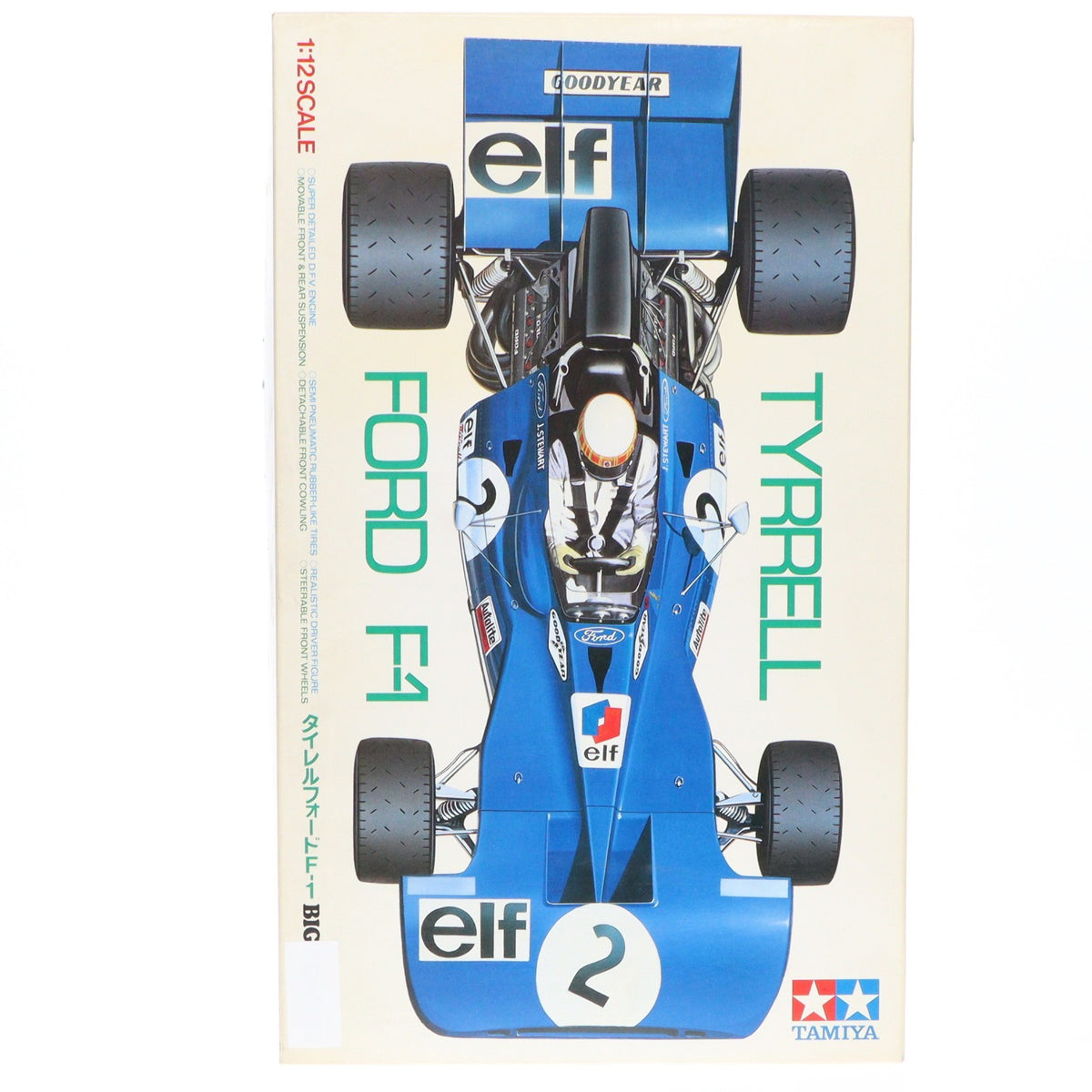 【中古即納】[PTM] ビッグスケールシリーズ No.9 1/12 タイレル フォード F1 プラモデル(12009) タミヤ(19991231)