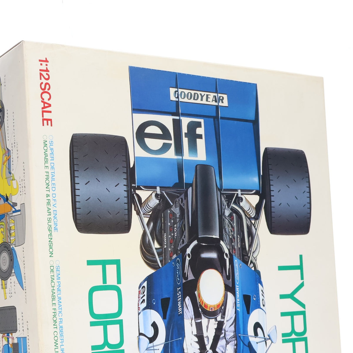【中古即納】[PTM] ビッグスケールシリーズ No.9 1/12 タイレル フォード F1 プラモデル(12009) タミヤ(19991231)