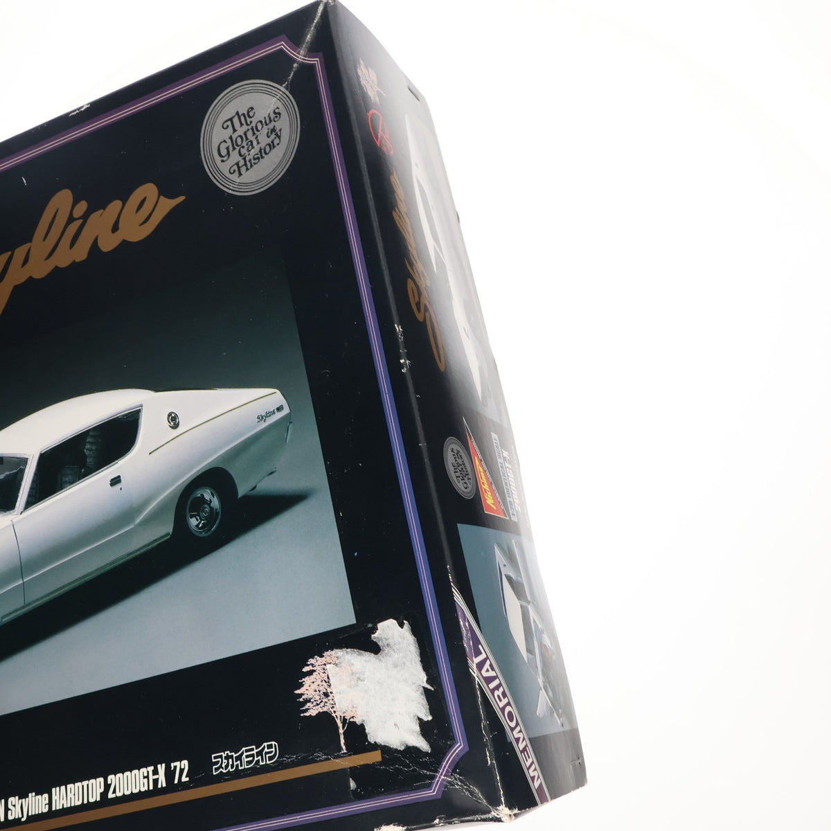 【中古即納】[PTM] 1/20 NISSAN Skyline(スカイライン) HARDTOP 2000GT-X '72 モーターライズキット プラモデル(MC2095) 日本模型(ニチモ)(19991231)