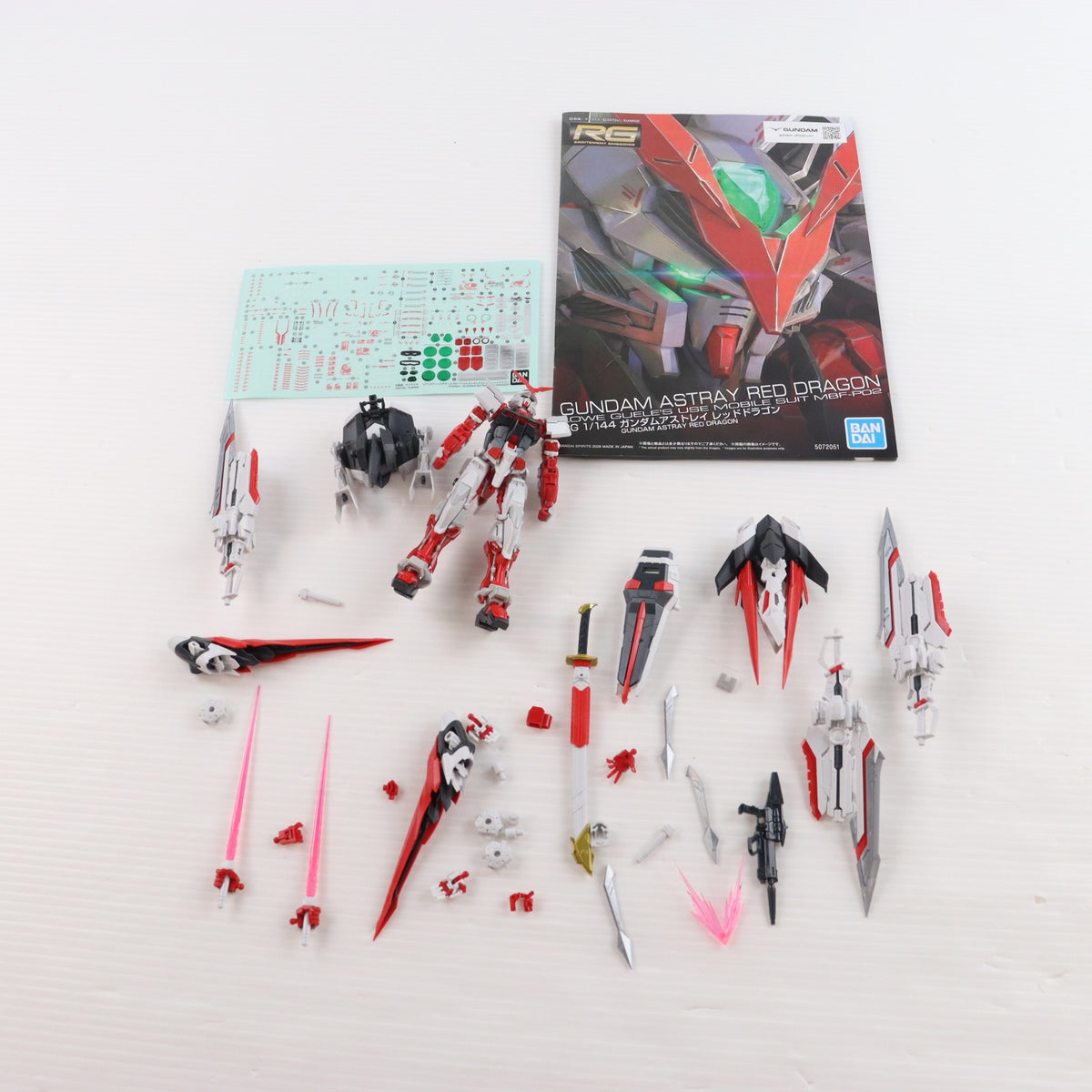 【中古即納】[PTM] プレミアムバンダイ限定 RG 1/144 ガンダムアストレイ レッドドラゴン 機動戦士ガンダムSEED DESTINY ASTRAY R(シード デスティニー アストレイ R) プラモデル(5072051) バンダイスピリッツ(20260220)