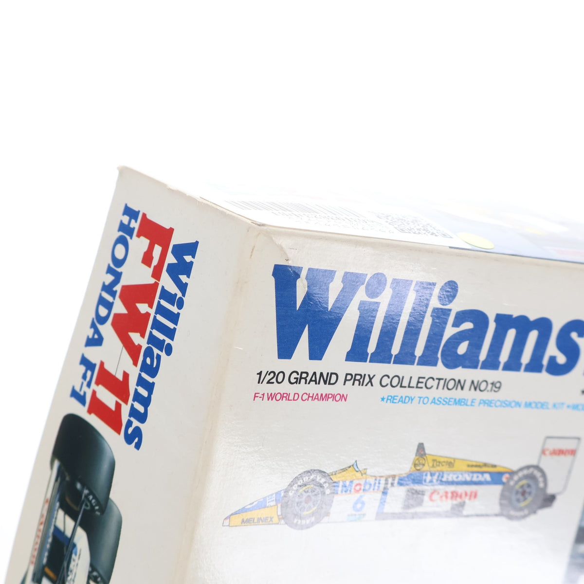 【中古即納】[PTM] グランプリコレクション No.19 1/20 ウイリアムズ FW-11 ホンダ F-1 '86チャンピオンマシン 定価1200円版 ディスプレイモデル プラモデル(20019) タミヤ(19991231)