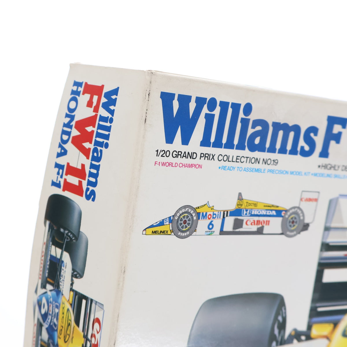 【中古即納】[PTM] 1/20 ウイリアムズ FW-11 ホンダ F-1 '86チャンピオンマシン グランプリコレクション No.19 ディスプレイモデル 定価1500円版 プラモデル(20019) タミヤ(19991231)