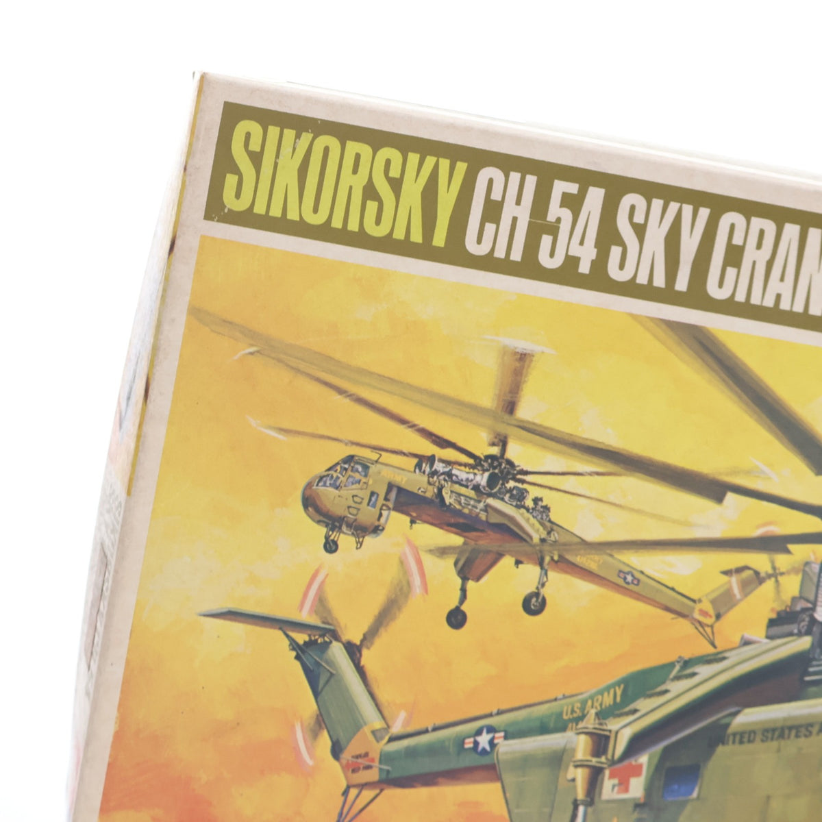 【中古即納】[PTM] ミニジェット機シリーズ 1/100 シコルスキー CH-54 スカイクレーン ディスプレイモデル プラモデル(PA1024) タミヤ(19991231)