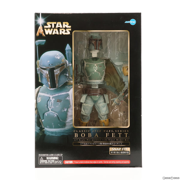 【中古即納】[SFT]ARTFX ボバ・フェット STAR WARS(スター・ウォーズ) 1/7 簡易組立キット ソフビフィギュア(SW11)  コトブキヤ